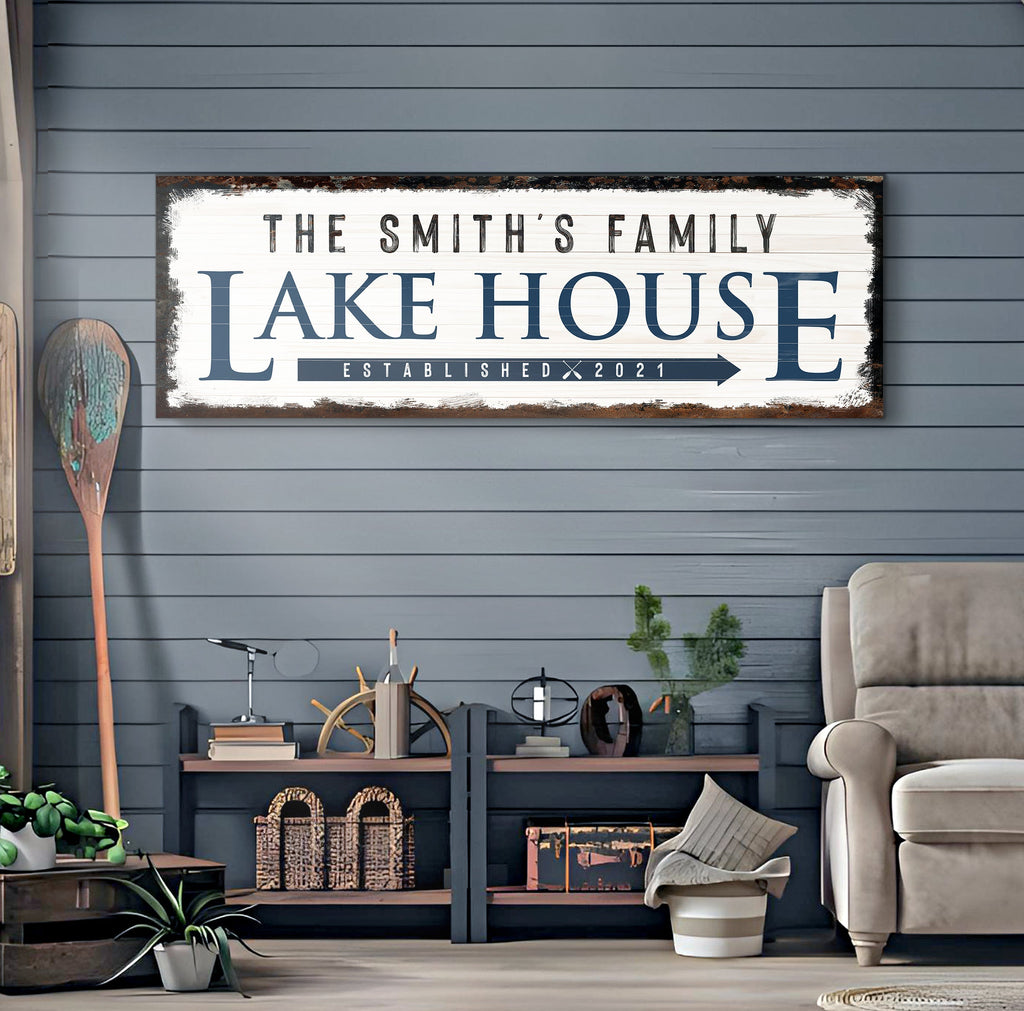 Variant Riddler Family Lake House Arrow Sign – Onassis Krown