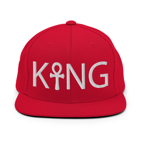 King with an Ankh Red Hat