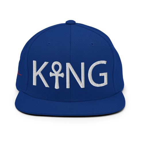 King with an Ankh Royal Blue Hat