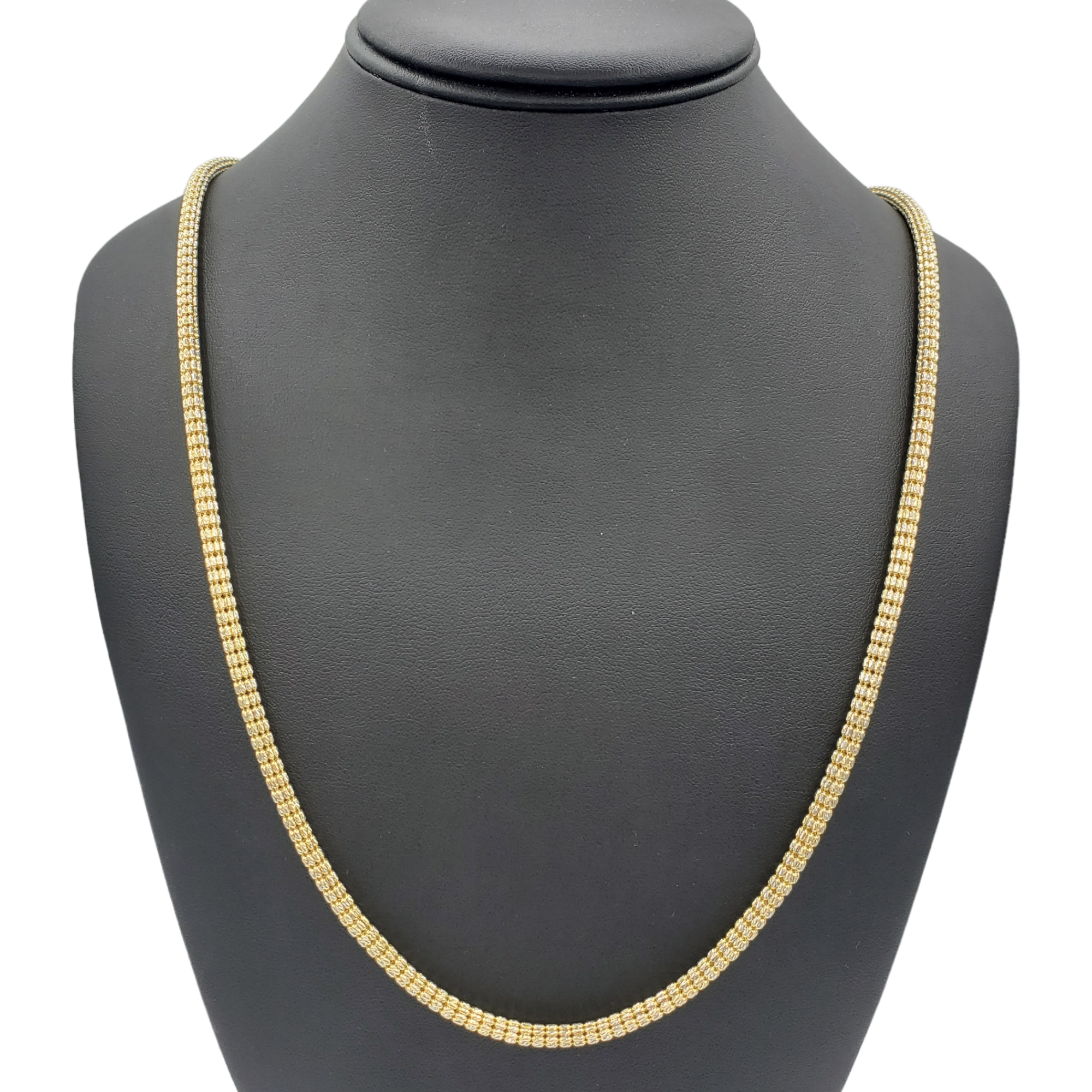 10K Yellow Gold Ice Chain: Get Yours Today!