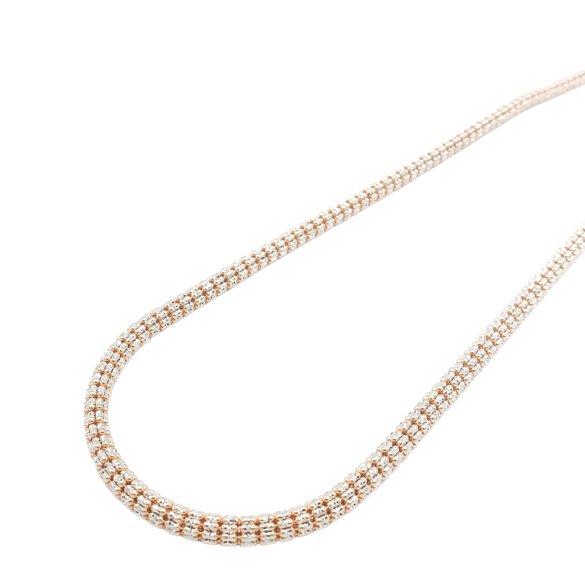 14K Gold- Ice Chain (Rose Gold)