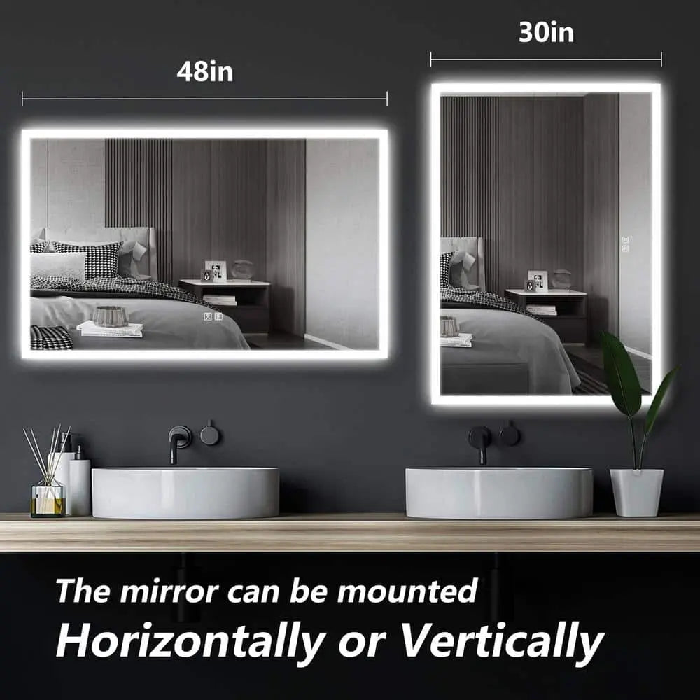 Standard Edge Glow LED Bathroom Mirror