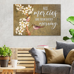 His Mercies Are New Every Morning Sign II