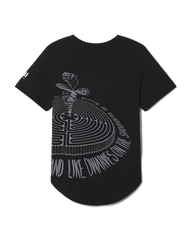 Labyrinth Tee - Onyx - 2 - Tees