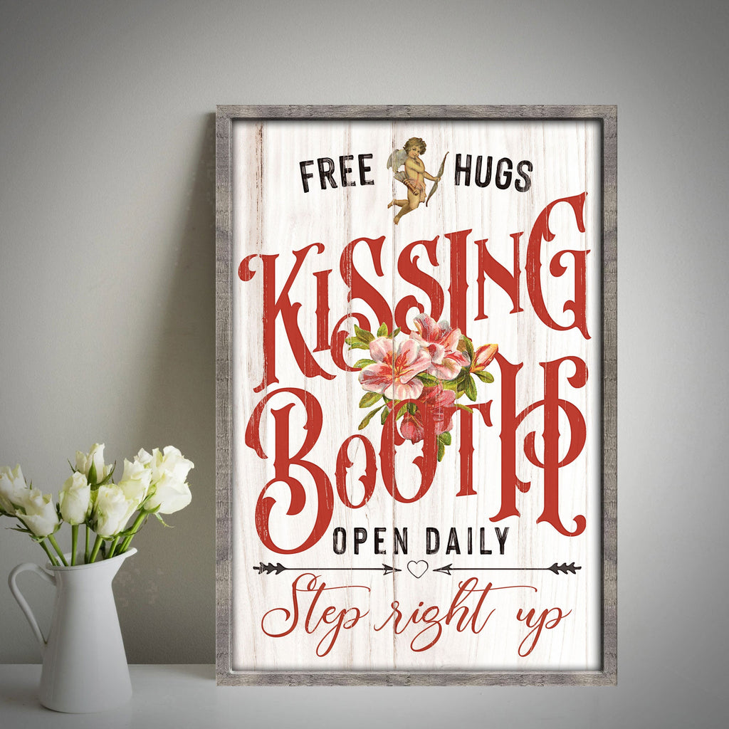 Variant Riddler Valentines Day Kissing Booth Sign – Onassis Krown