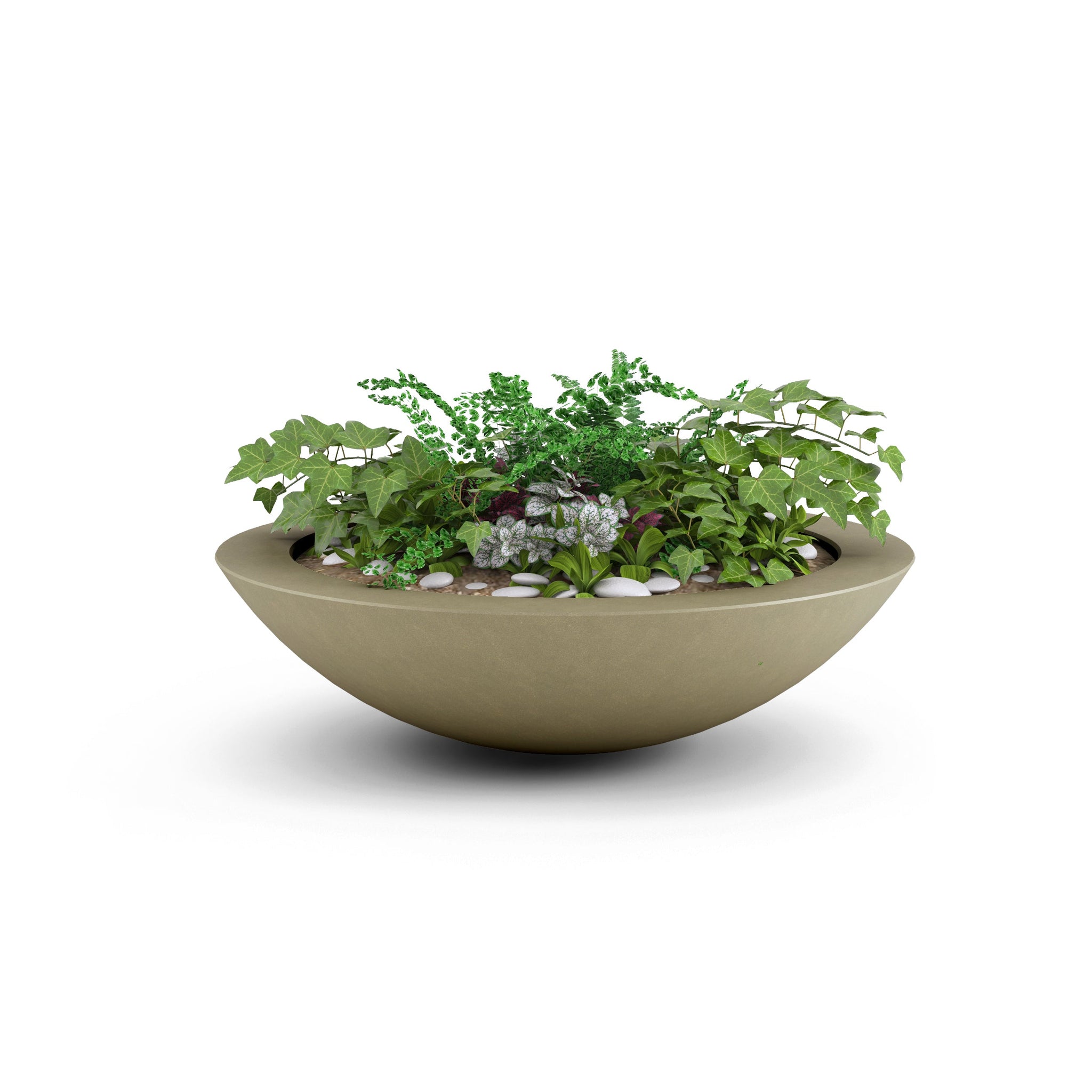 big shallow plant pots Oceanside Outdoor Shallow Planter – Onassis Krown