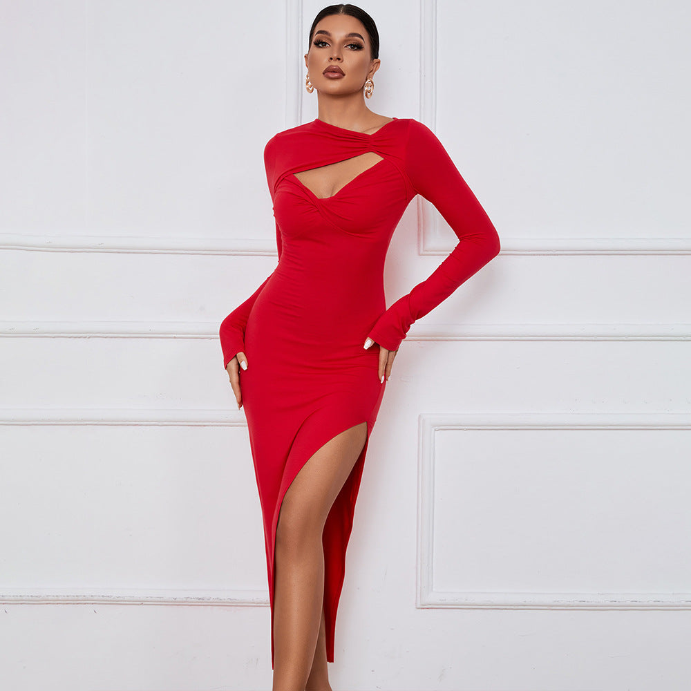Women's Red Formal Dress