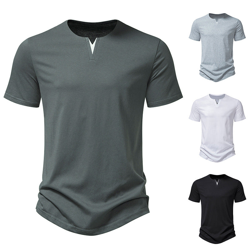 Men's V-Neck T-Shirt Set Collection