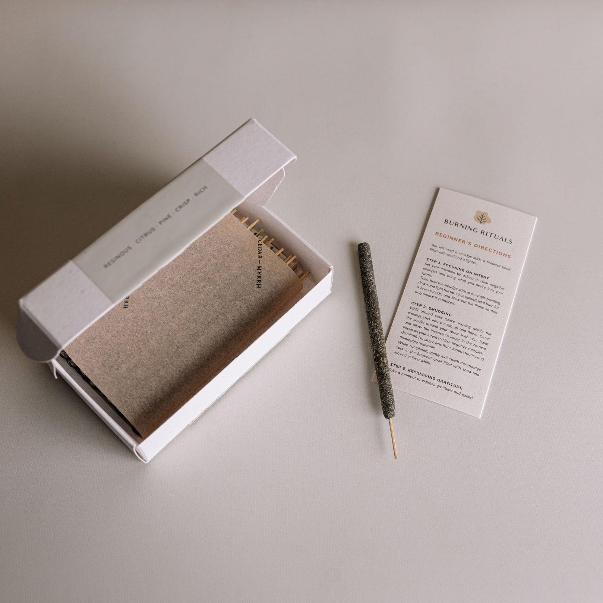 Black Copal Incense Sticks – 30 Mini Hand-Rolled Sticks from Peru (4.2")