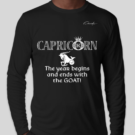 Capricorn Shirt Black