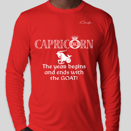 Capricorn Shirt Red