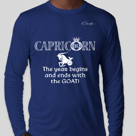 Capricorn Shirt Royal Blue
