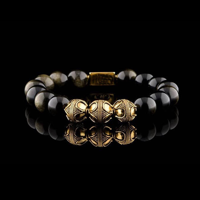 Customized luxury bead bracelet