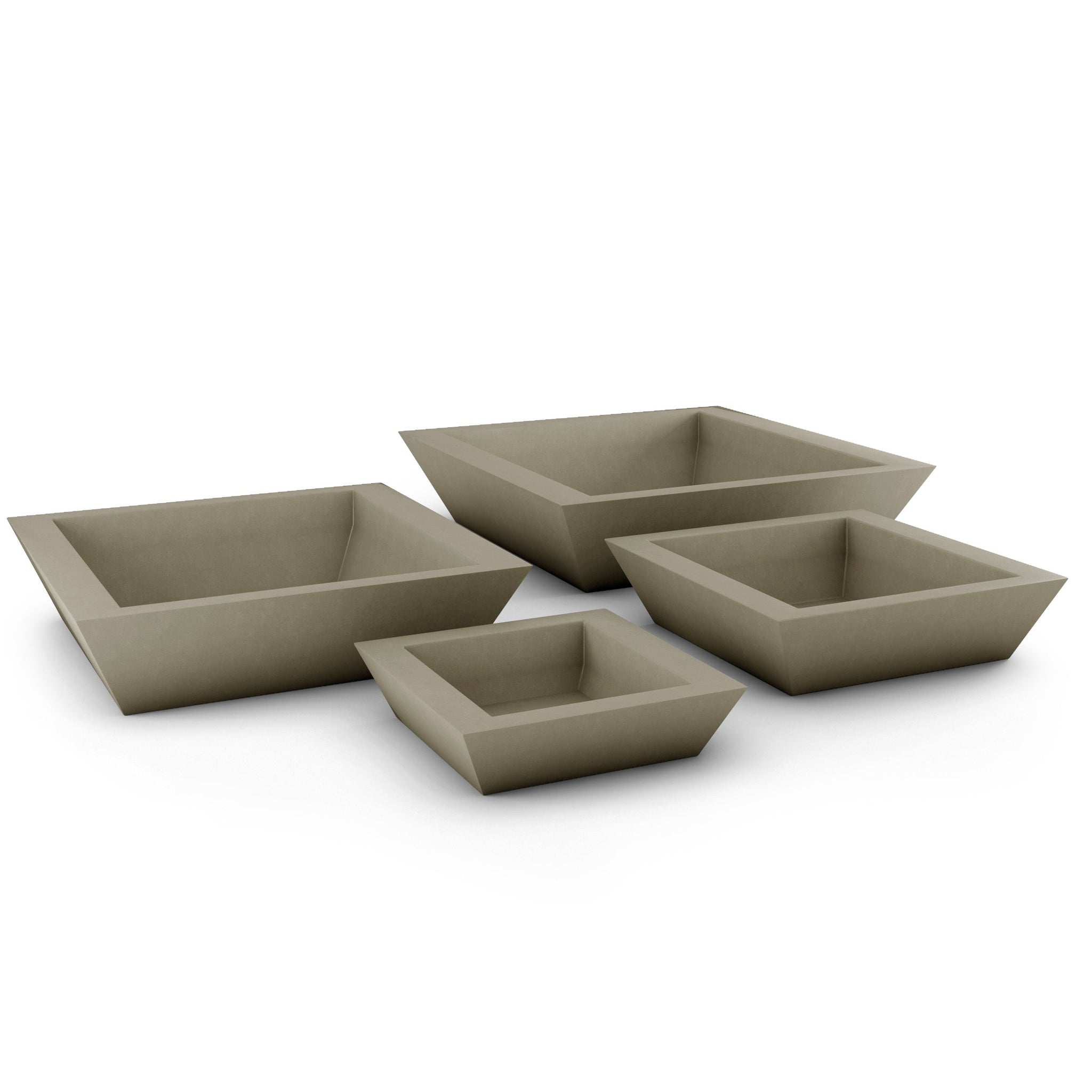 Newport Large Outdoor Shallow Planter