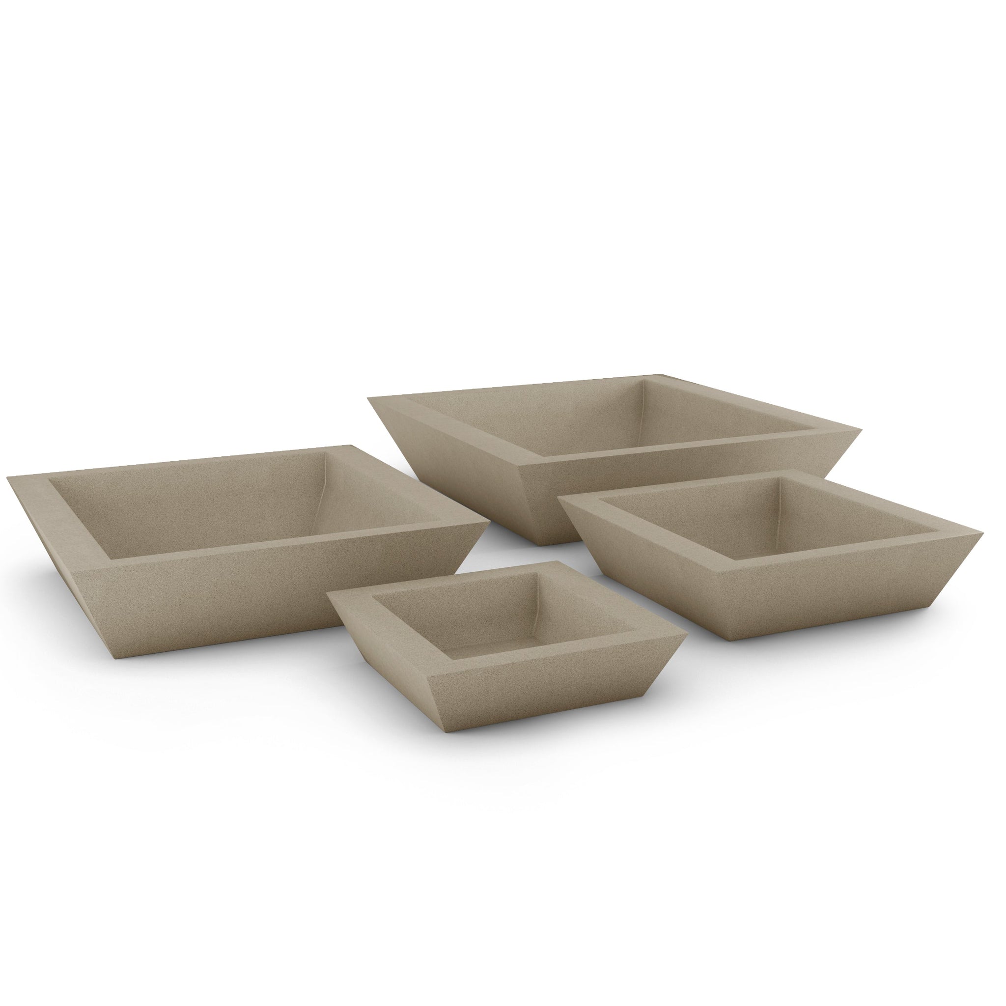 Newport Large Outdoor Shallow Planter
