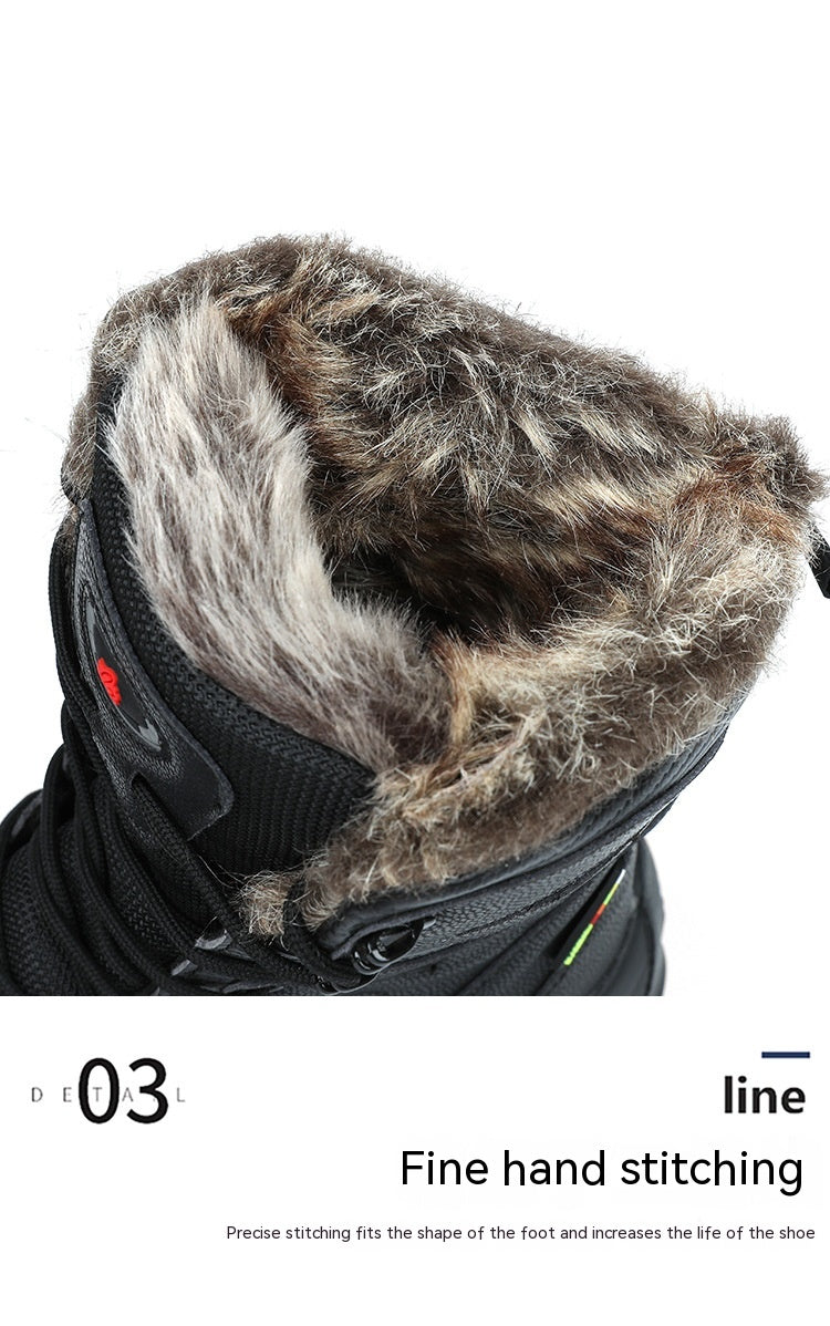 Warm Fleece-lined Winter Snow Boots