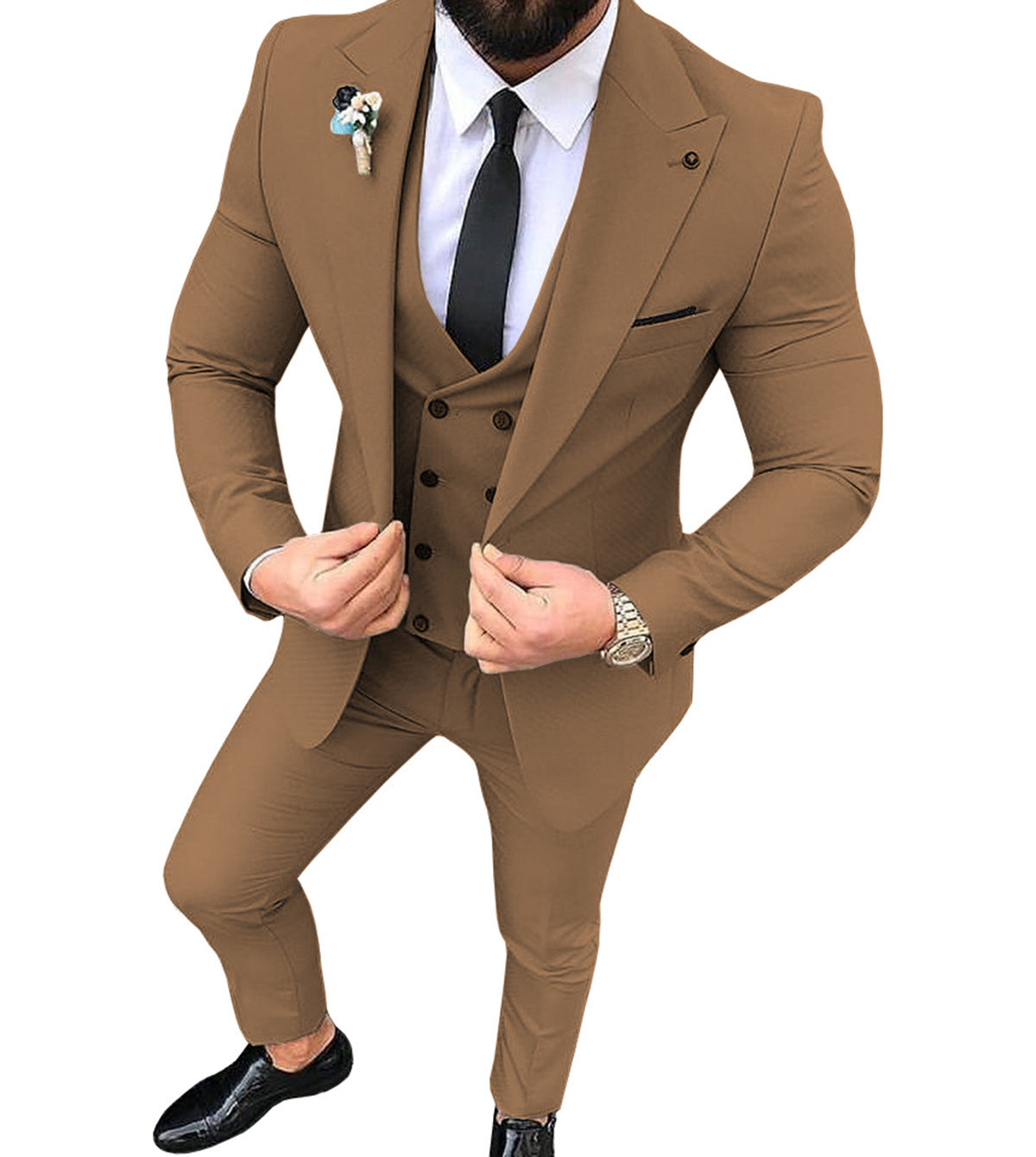 Men's Slim Fit Three Piece Cocktail Suits