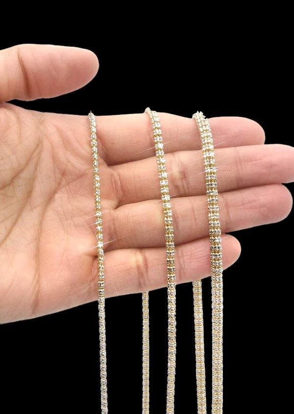 10K Yellow Gold Ice Chain: Get Yours Today!