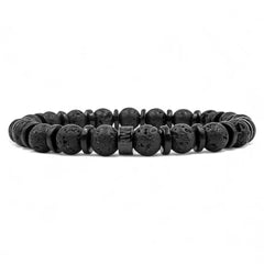 Pulse - Volcanic Midnight - S/M - Beaded Bracelet