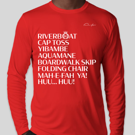 Montgomery AL Riverboat Brawl Shirt Red