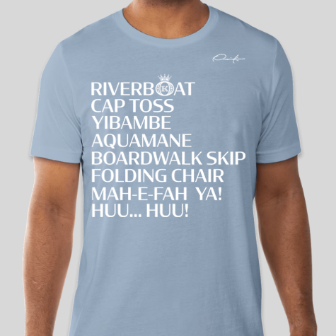 Montgomery AL Riverboat Brawl T-Shirt Carolina Blue