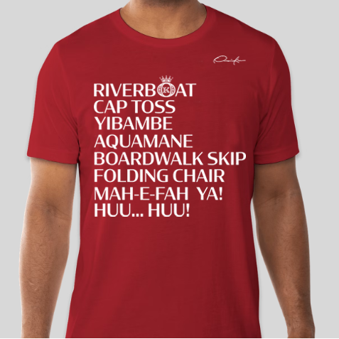 Montgomery AL Riverboat Brawl T-Shirt Red