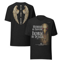 Human by Nature. Noble by Design. Premium T-Shirt - Army Green / XS - T-Shirt