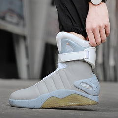 Back 2 Da Future McFly Luminescent Boots - White / 36 - footwear