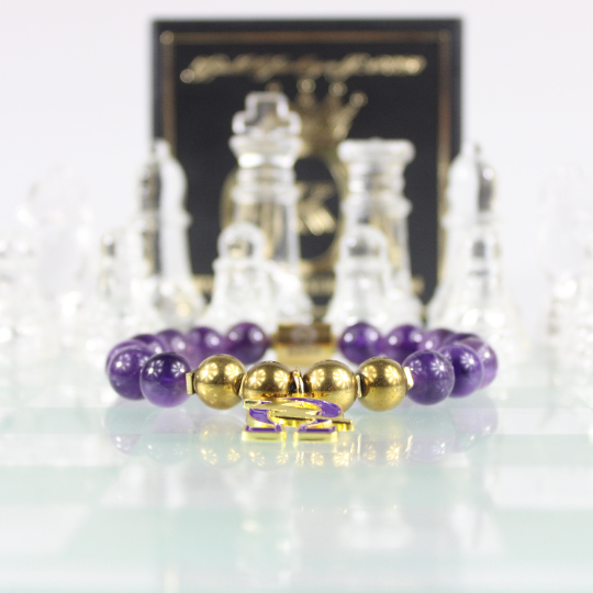 omega psi phi lightning bolt bracelet chess board