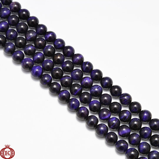quality purple tiger eye gemstone beads