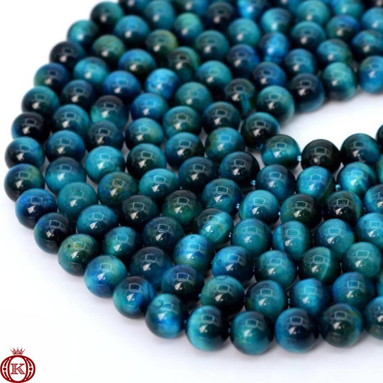 wholesale blue tiger eye gemstone beads