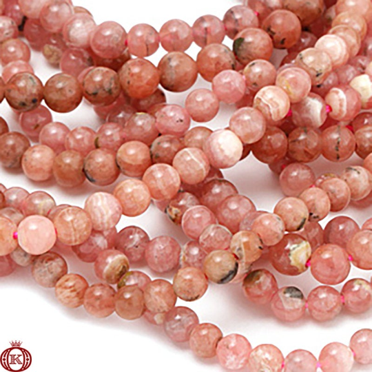 bulk rhodochrosite gemstone beads