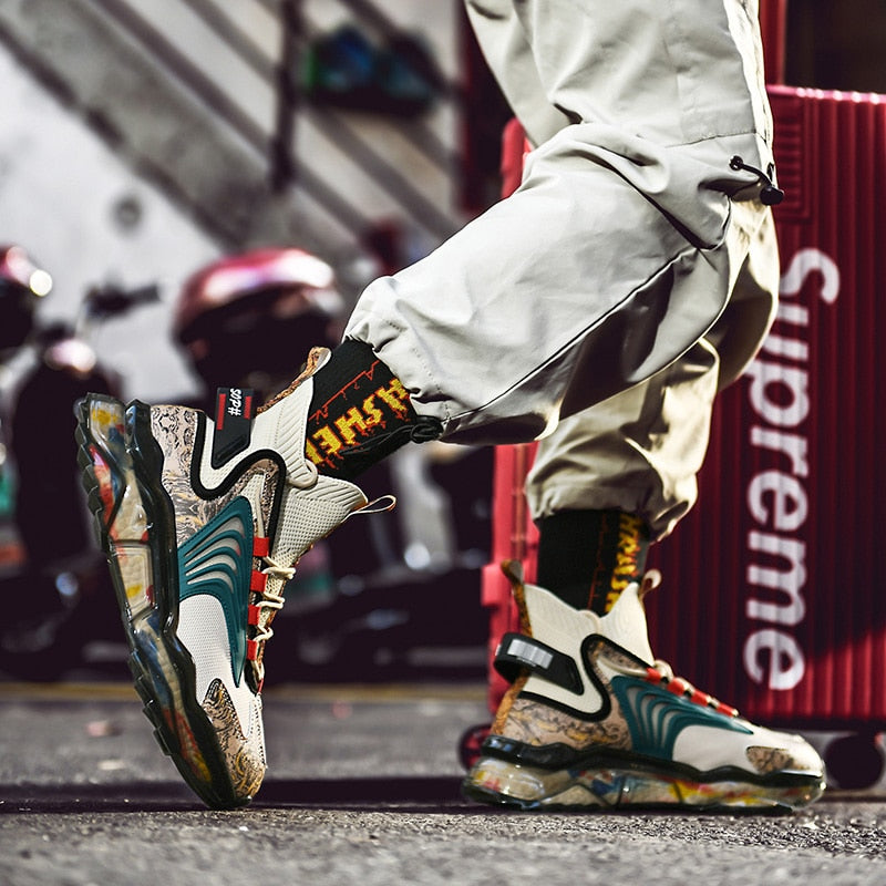 hip-hop breakdancing sneakers