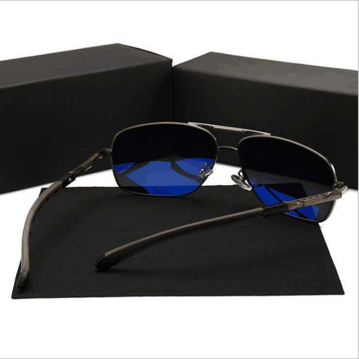 black polarized sunglasses