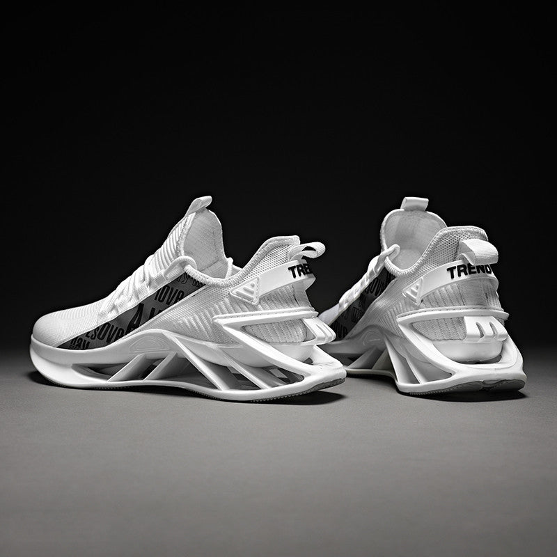 white blade sneakers