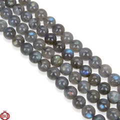 Labradorite Beads Smooth Round - 4mm - Beads