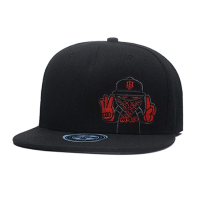 hip-hop bandana black red snapback caps