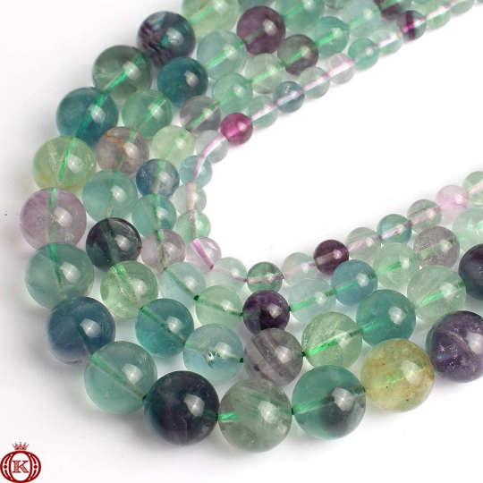 fluorite gemstone beads
