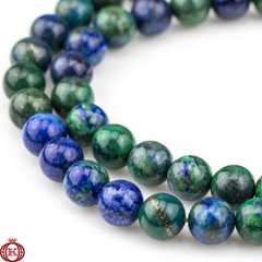 Chrysocolla Beads Smooth Round - 4mm - Beads