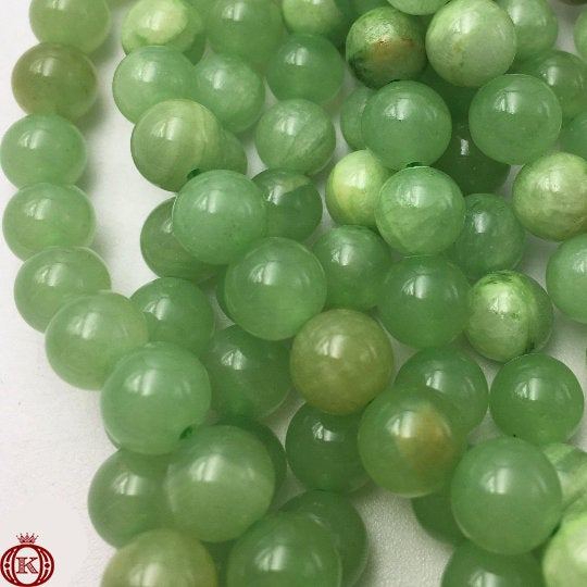 flower jade gemstone beads