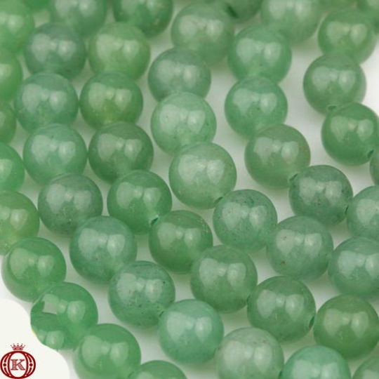light green aventurine gemstone beads