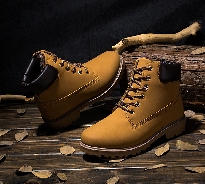 timberland style suede construction boots