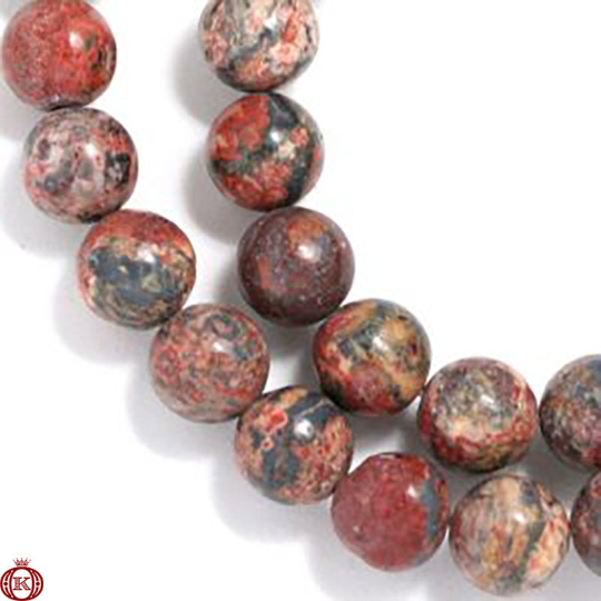 leopardskin jasper beads