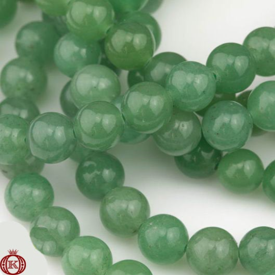 sage green aventurine gemstone beads