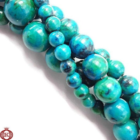 wholesale azurite gemstone beads