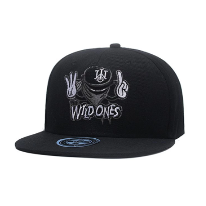 wild ones hip-hop bandana black snapback caps