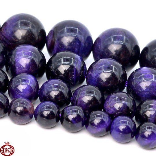 purple tiger eye gemstones