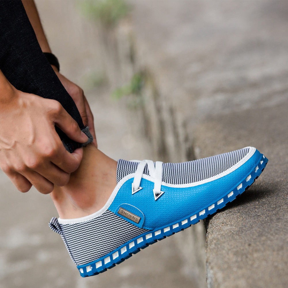 turquoise blue italian walking shoes