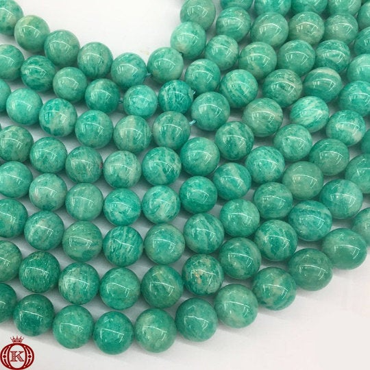 banded russian amazonite beads