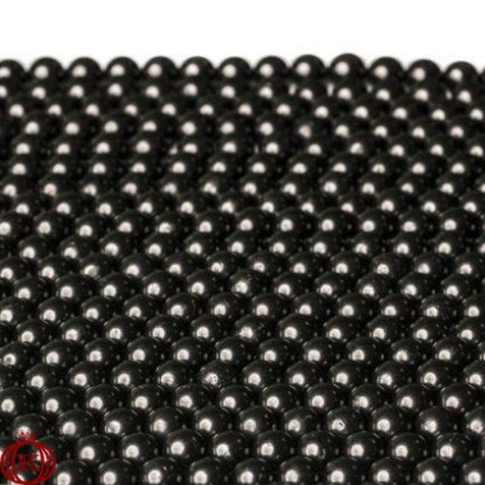black shungite beads